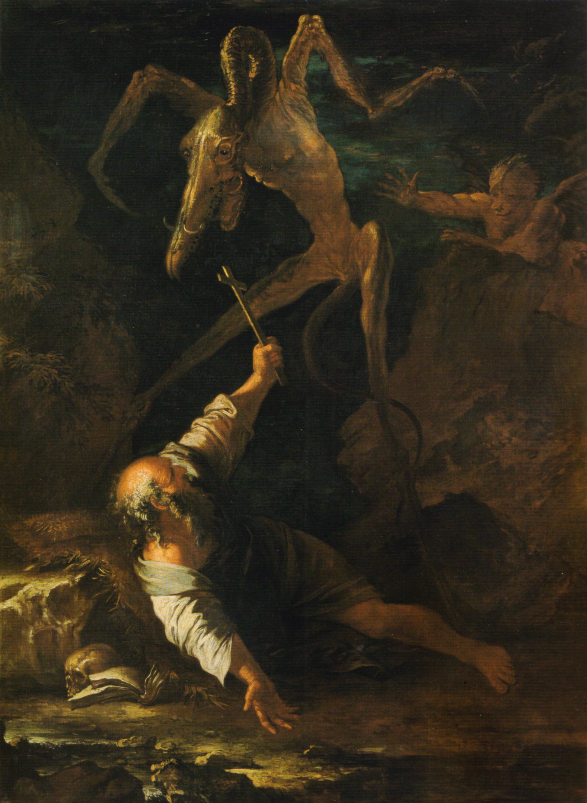 Tentazioni di Sant’Antonio Abate - Salvator Rosa