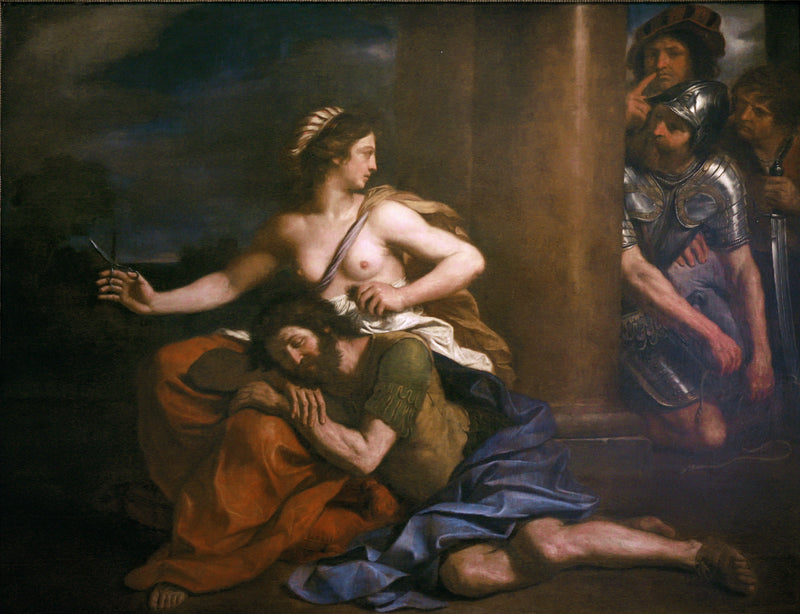 Samson ve Dalila - Guercino