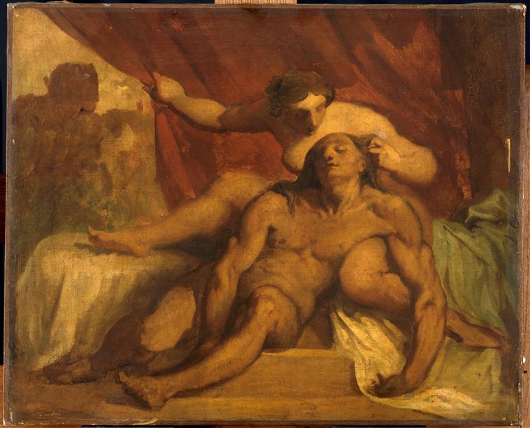 Samson et Dalila - Honoré Daumier