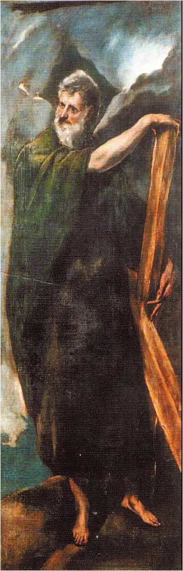 L’apôtre André en pied - El Greco - Alpha Reproduction
