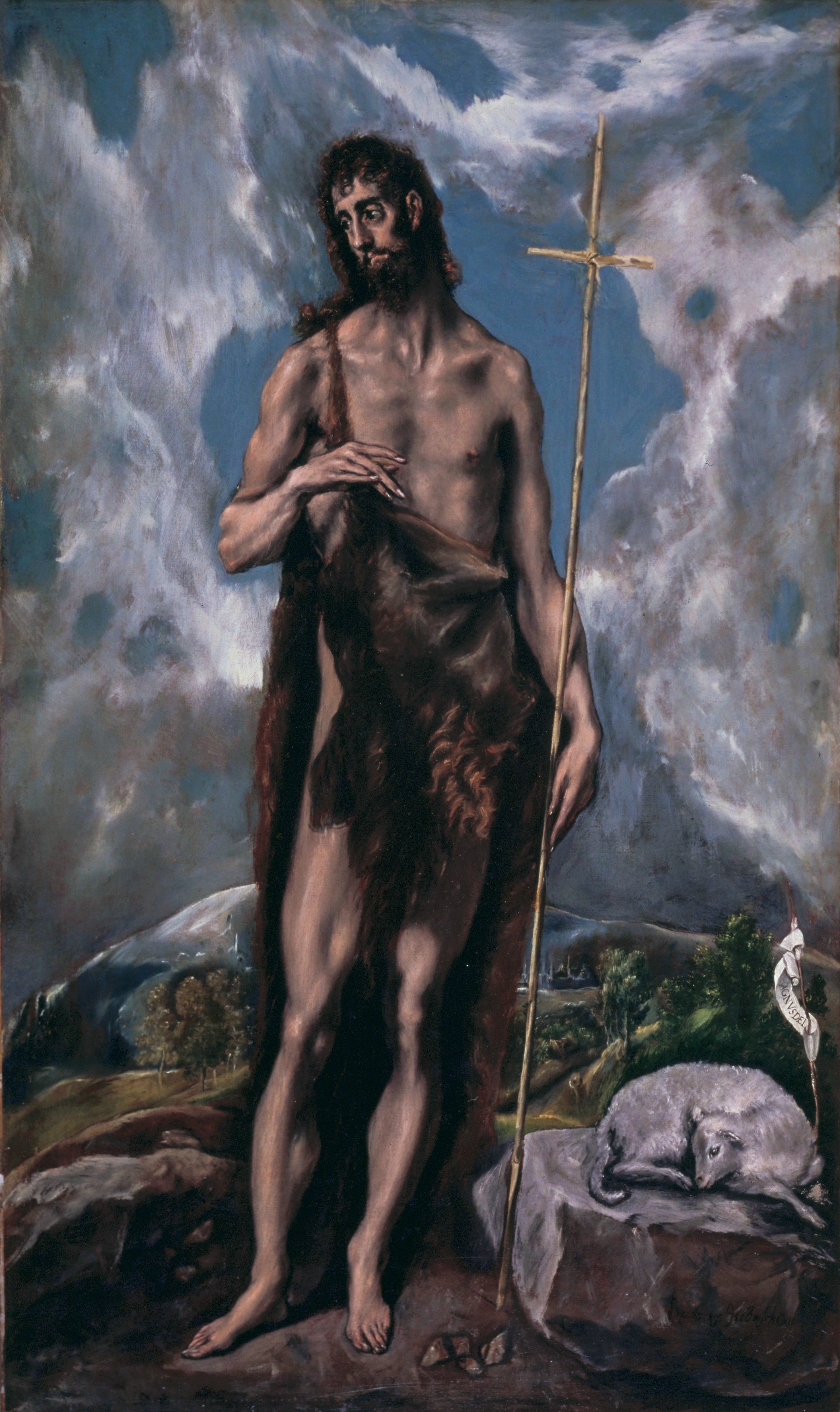 Saint Jean Baptiste - El Greco