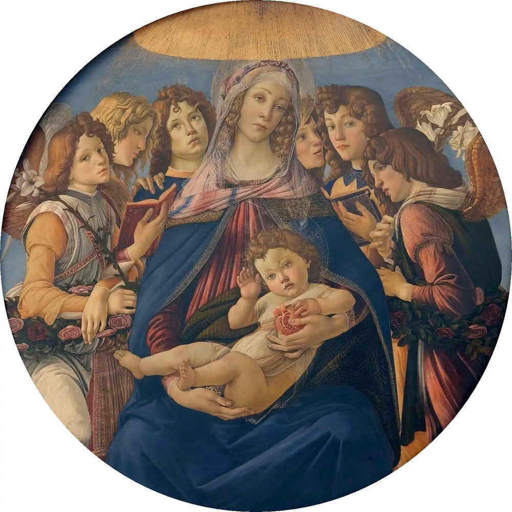 La Vierge à la grenade - Sandro Botticelli - Alpha Reproduction
