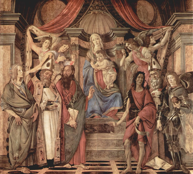 San Barnaba Altarı - Sandro Botticelli