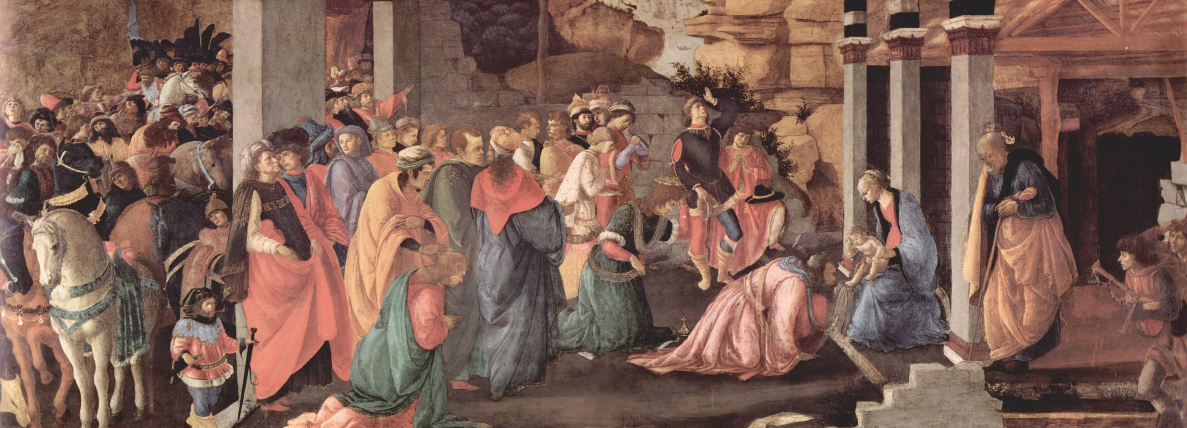 L'Adoration des mages - Filippino Lippi