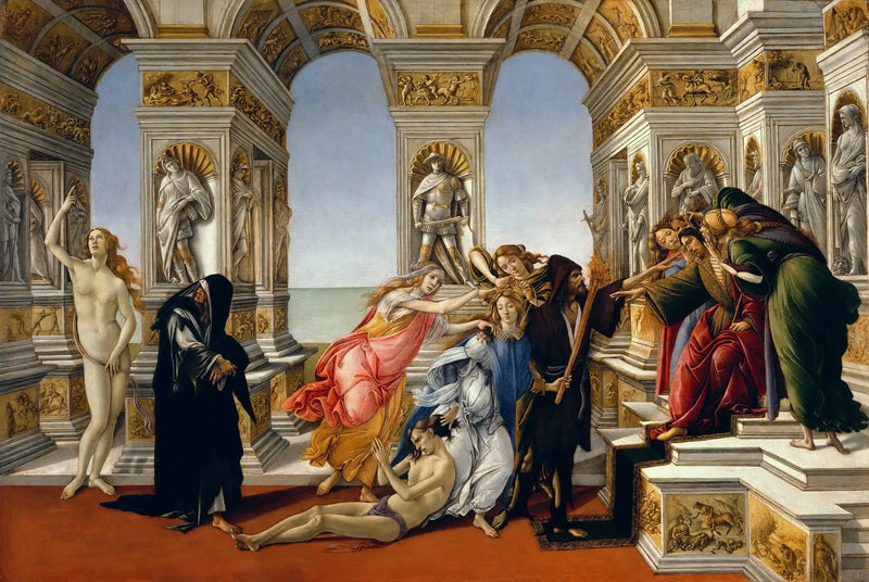 Apelle'nin İftirası - Sandro Botticelli