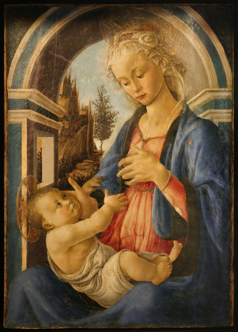 İsa ve Meryem Ana - Filippino Lippi