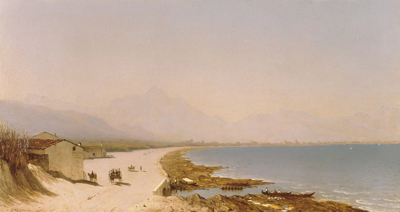 Palermo yakınlarında - Sanford Robinson Gifford