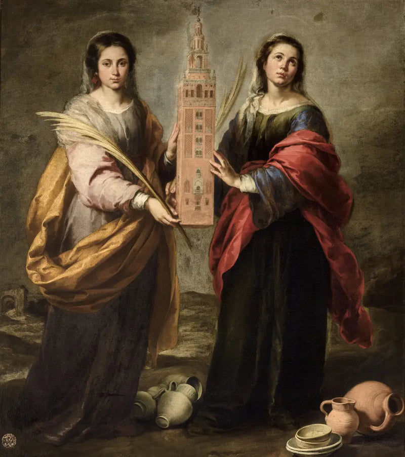 Sainte Justa ve Sainte Rufina - Bartolomé Esteban Murillo