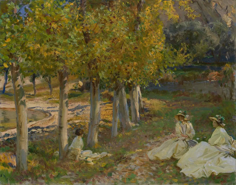 sonbahar yaprakları - John Singer Sargent