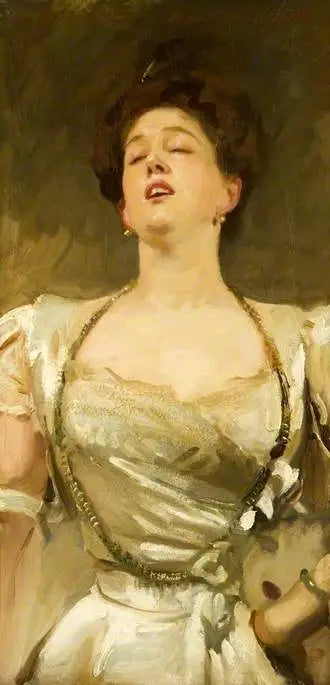 Madam George Batten şarkı söylerken - John Singer Sargent