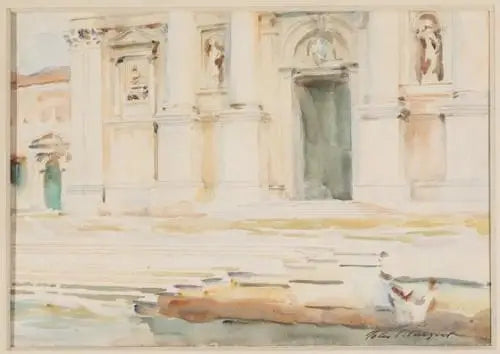 S. Giorgio Maggiore Kapısı, Venedik - John Singer Sargent