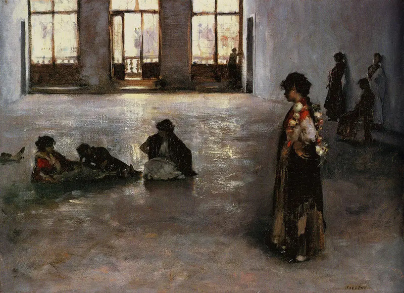 Venedik Kadınları Rezzonico Sarayı'nda - John Singer Sargent