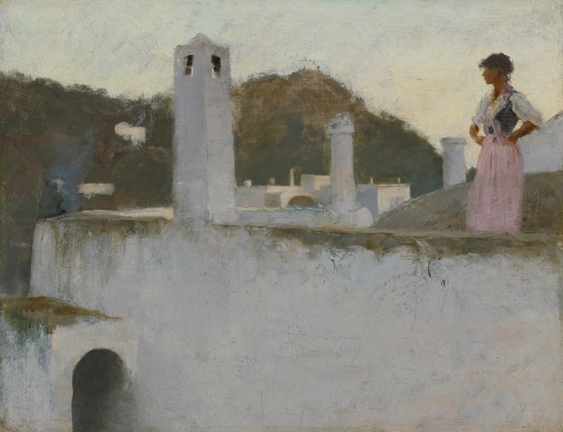 Capri Manzarası - John Singer Sargent