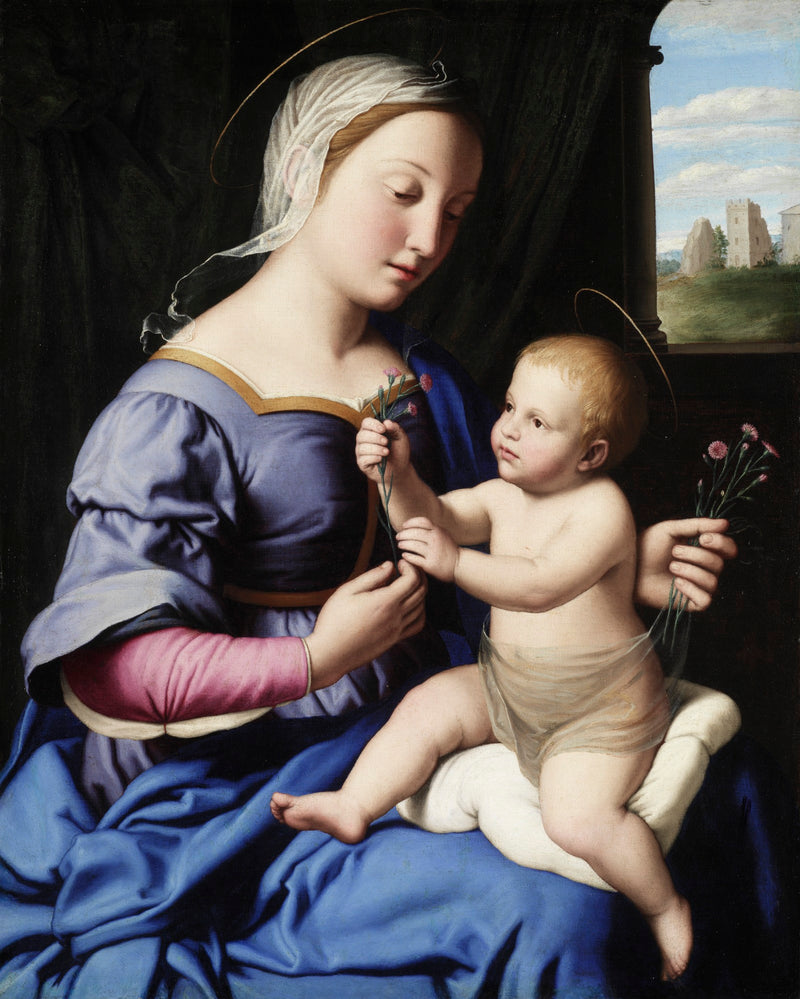Vierge à l'Enfant - Giovanni Battista Salvi
