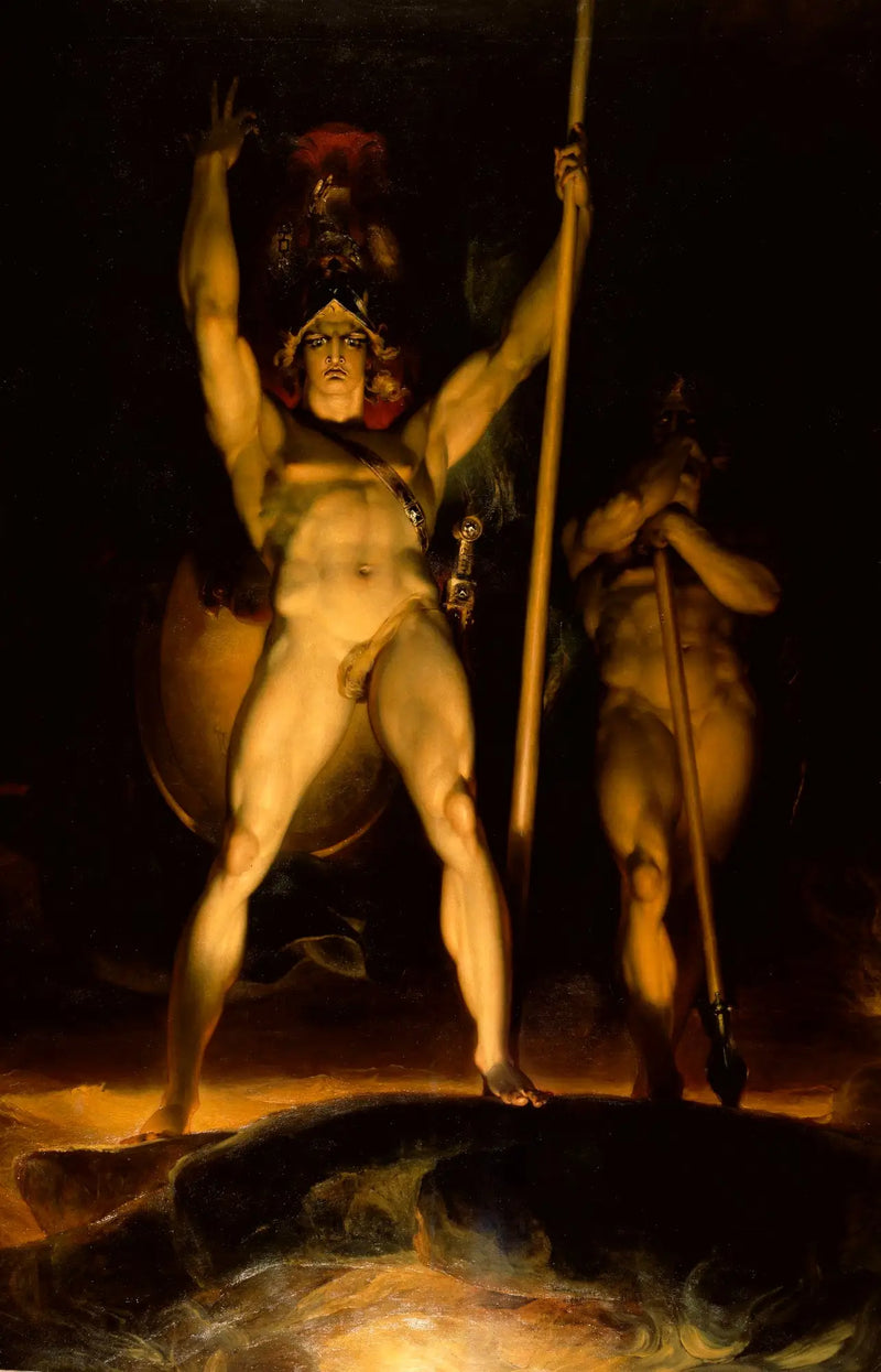 Şeytan ordusunu çağırıyor - Thomas Lawrence