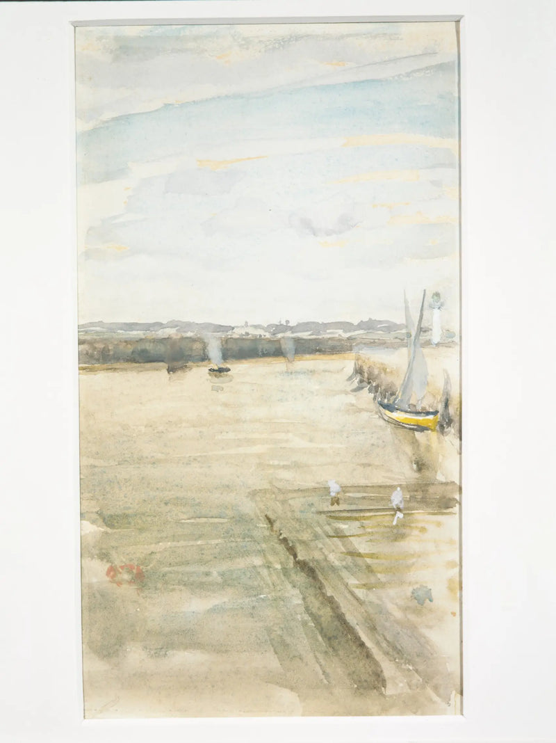 Mersey'de Manzara - James Abbott McNeill Whistler