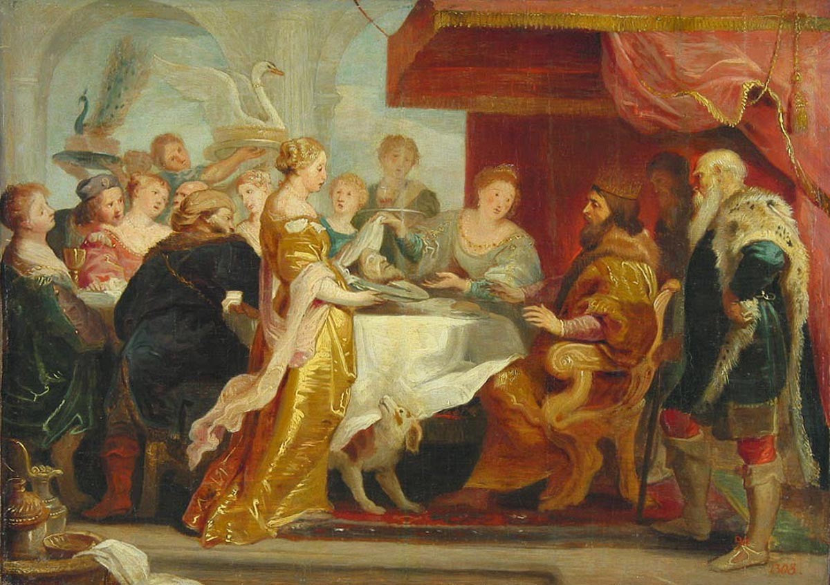 Hérodes'in Şenliği - Peter Paul Rubens
