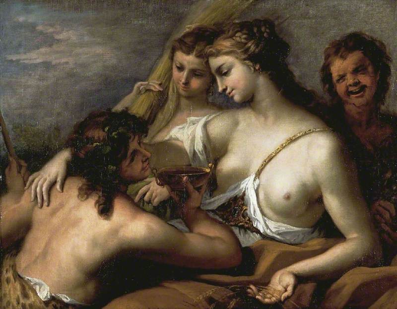 Bacchus ve Ceres - Sebastiano Ricci