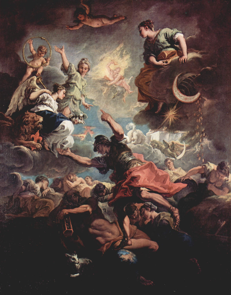 Toskana Alegorisi - Sebastiano Ricci