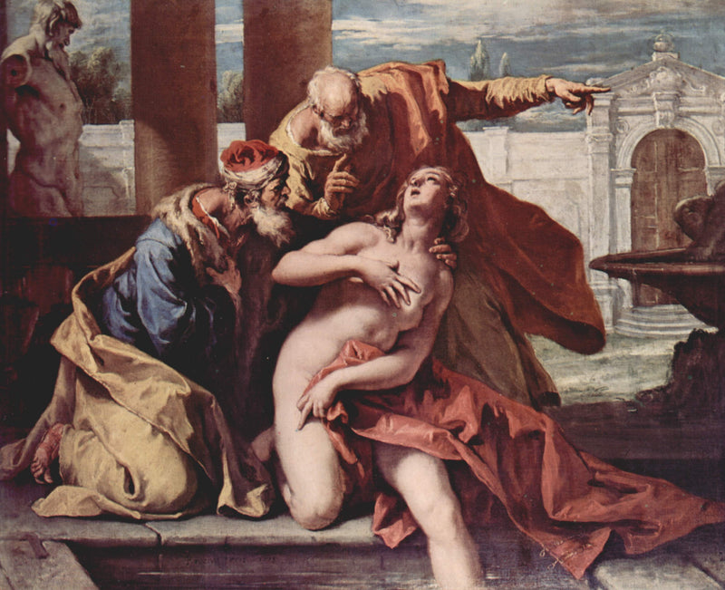 Suzanne ve Yaşlılar - Sebastiano Ricci