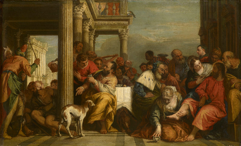 La Madeleine'nin Meshedeki Ayakları - Sebastiano Ricci