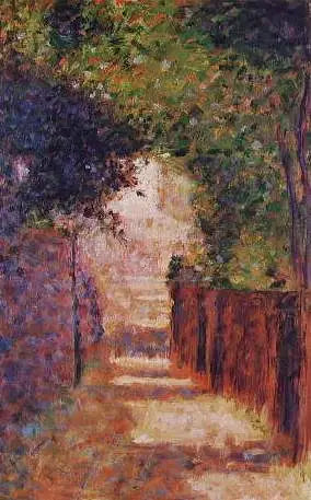Saint-Vincent Caddesi, Paris, baharda - Georges Seurat