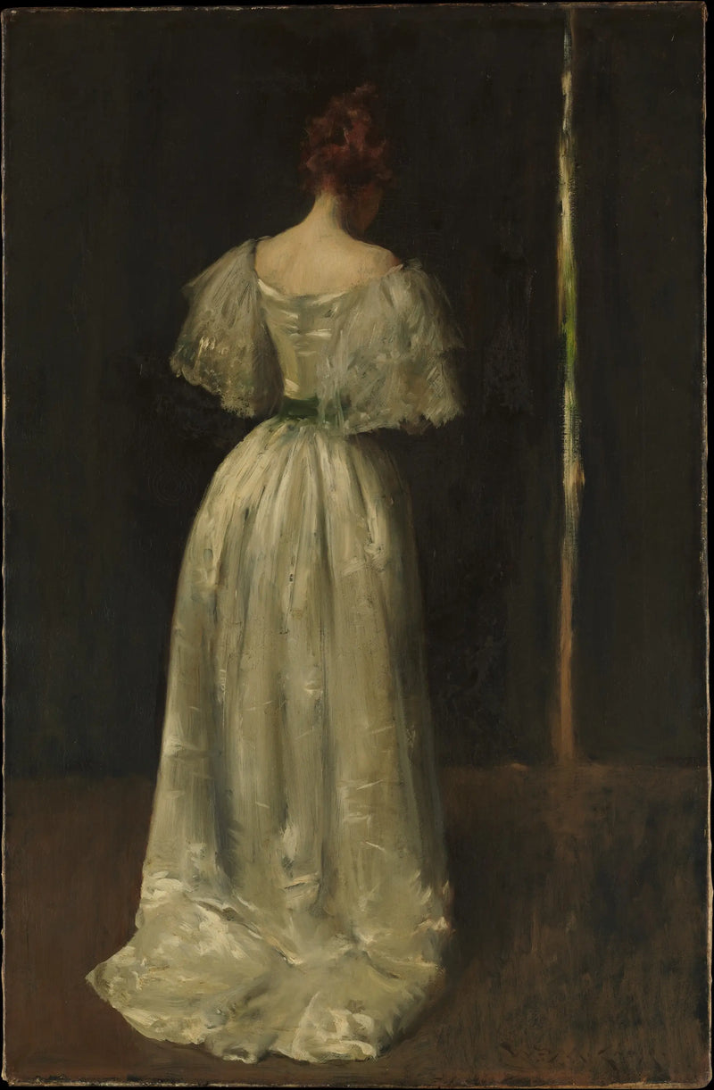 17. yüzyıl kadın portresi - William Merritt Chase