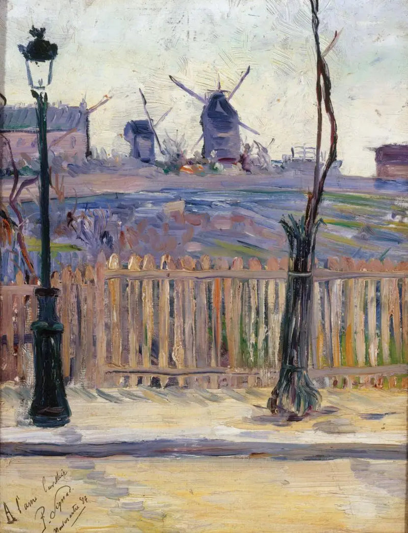 Montmartre'daki Galette Değirmeni - Paul Signac