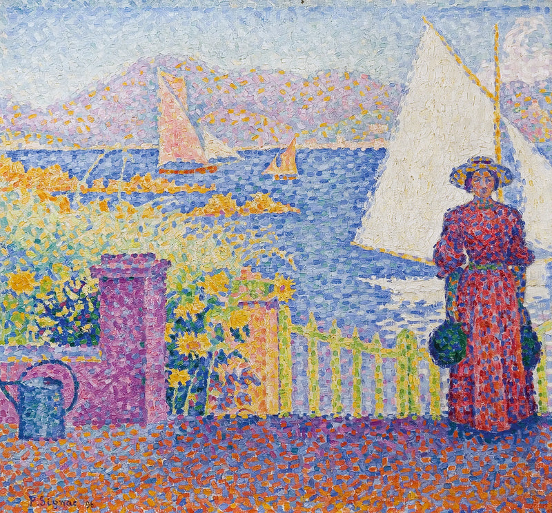 Kapı, Saint-Tropez - Paul Signac