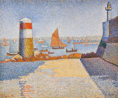 Reproduction du tableau « Gouverlo, Portrieux - Paul Signac » par Alpha Reproduction en peinture à l’huile