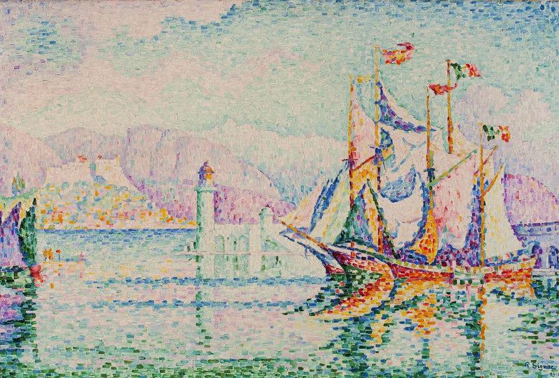 Antibes - Sabah. - Paul Signac