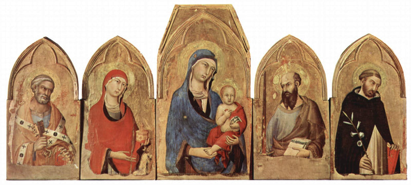 San Domenico Çokpanelliği - Simone Martini