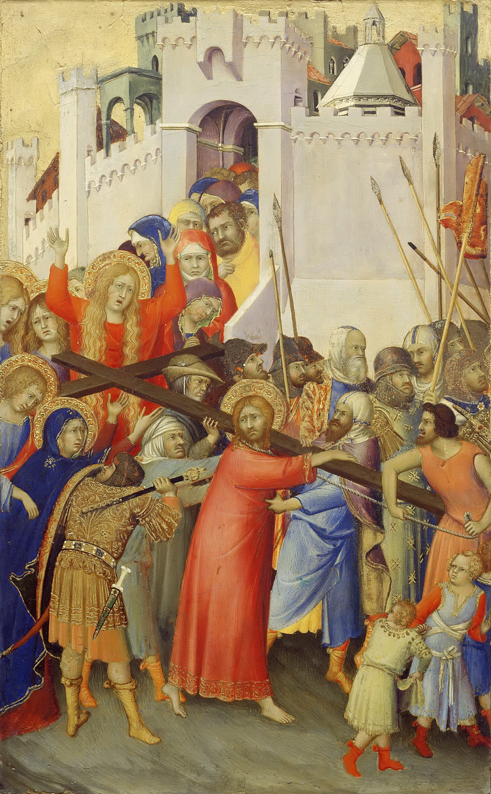 Le Portement de Croix - Simone Martini - Alpha Reproduction