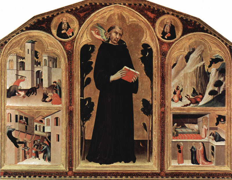 Sant'Agostino Triptyği - Simone Martini