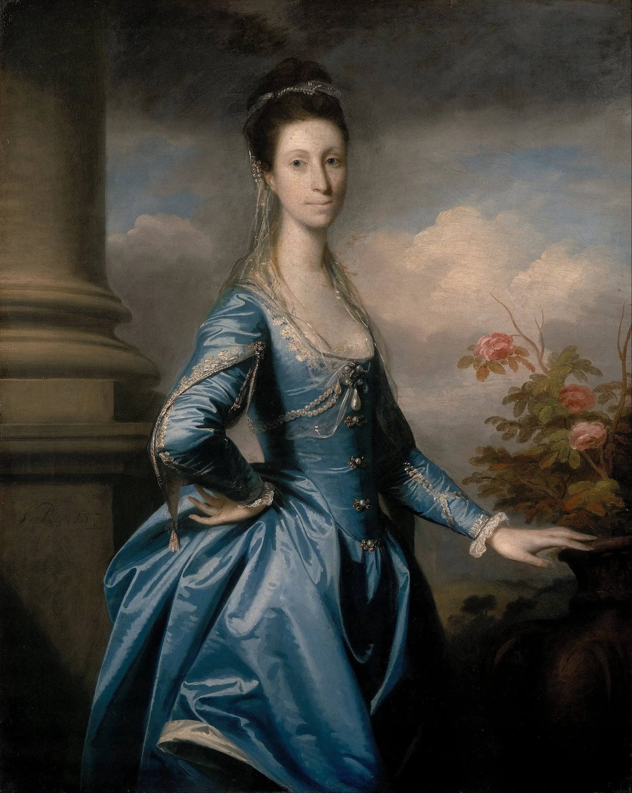 Mademoiselle Elizabeth Ingram (1733–1785) - Joshua Reynolds - Alpha Reproduction
