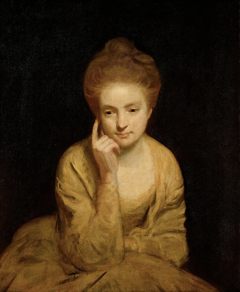 Genç Bir Kadının Portresi - Joshua Reynolds
