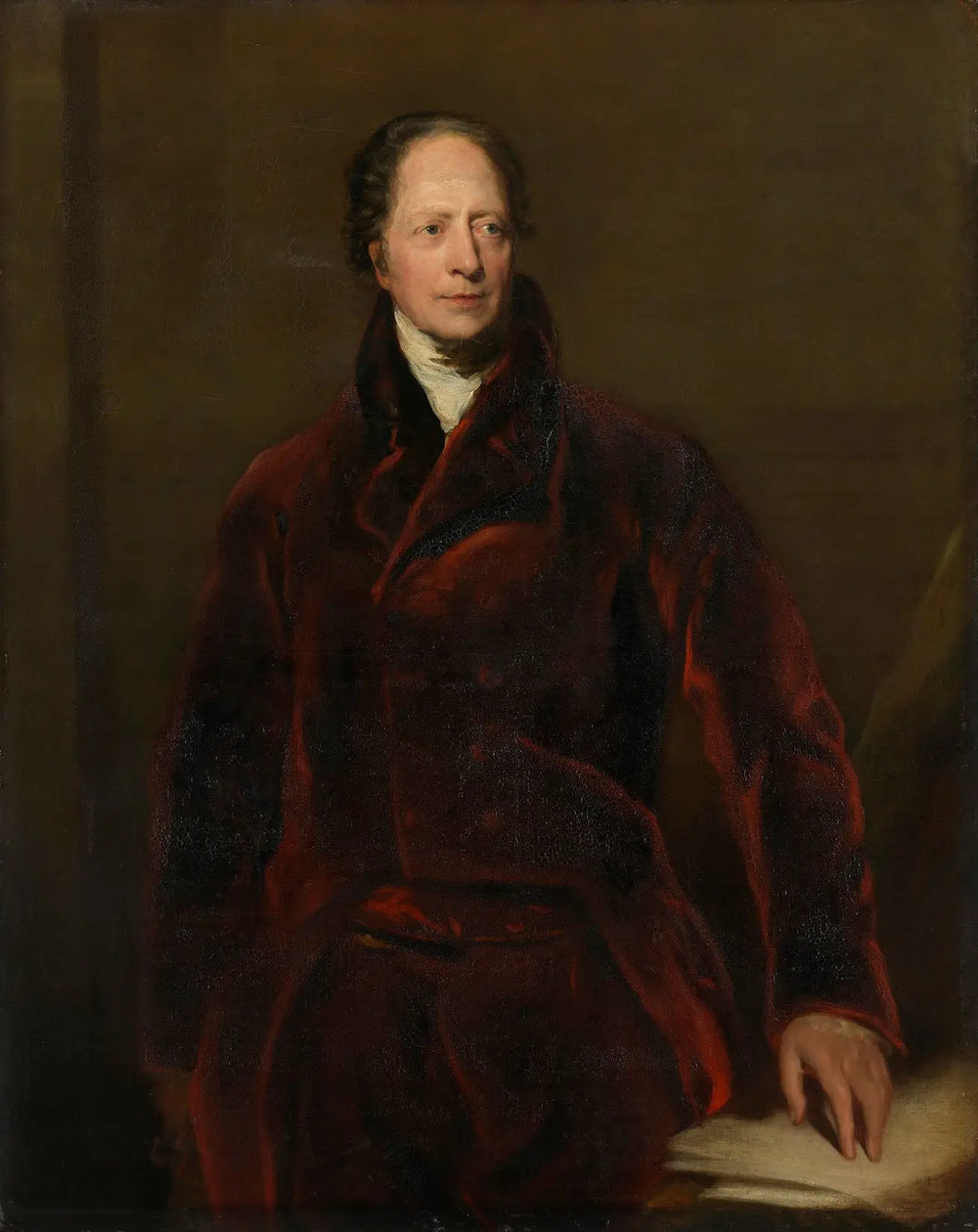 Charles Guillaume baron de Humboldt (1767-1835) - Thomas Lawrence - Alpha Reproduction