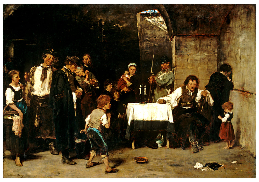Cellule condamnée II - Mihály Munkácsy