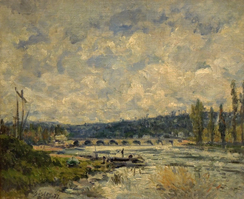 Sèvres Köprüsü - Alfred Sisley