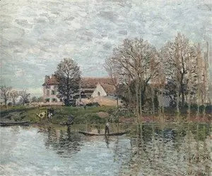 Port-Marly'de Seine - Alfred Sisley