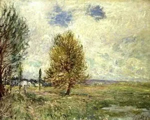 Veneux-Nadon Ovası - Alfred Sisley