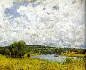 Suresnes'de Seine - Alfred Sisley