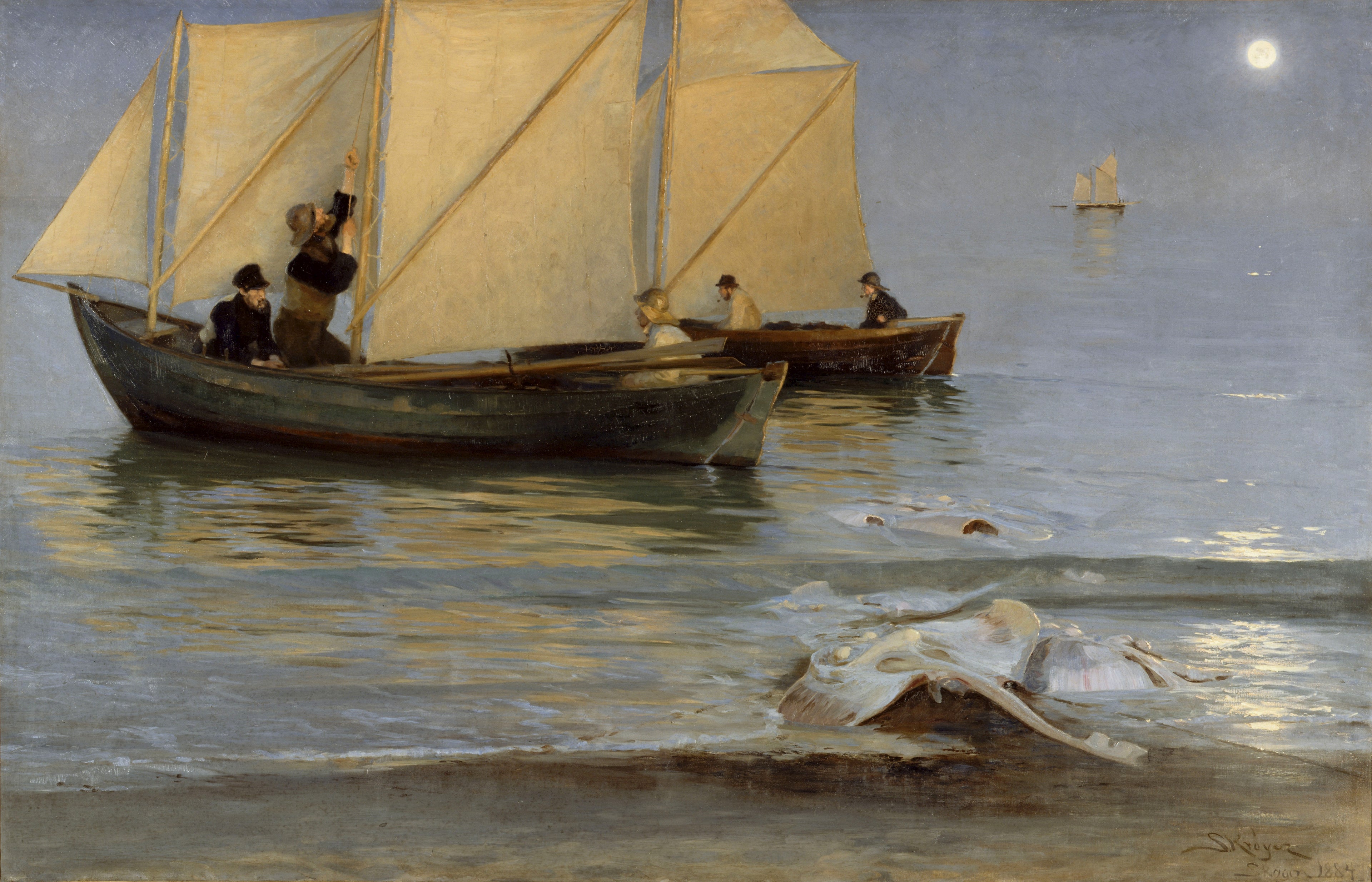 Balıkçı Botları - Peder Severin Krøyer