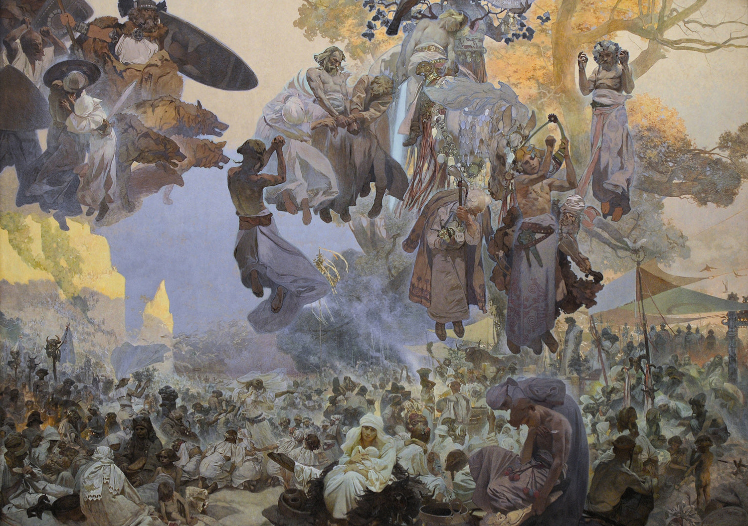 Svantovít'in Kutlaması - Alphonse Mucha