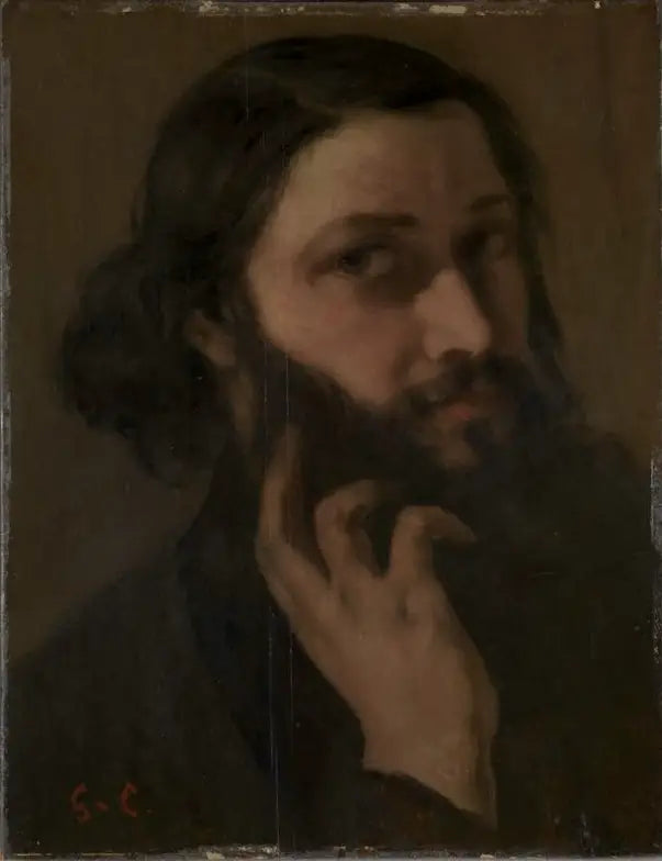 Autoportrait - Gustave Courbet - Alpha Reproduction