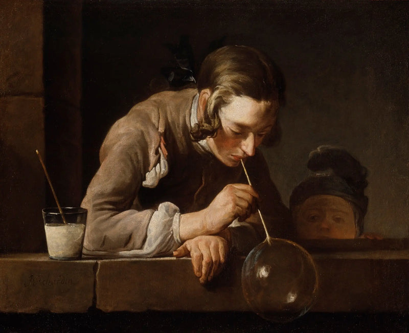 Sabun Köpükleri - Jean Siméon Chardin