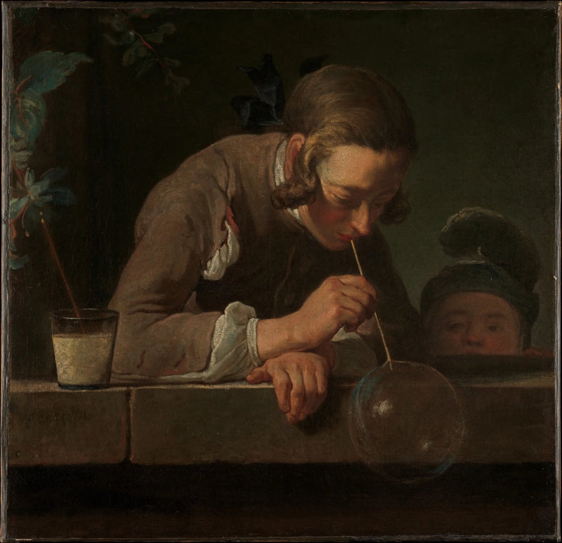 Sabun Köpükleri - Jean Siméon Chardin