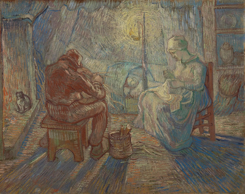 Akşam (Millet'ten sonra) - Vincent van Gogh