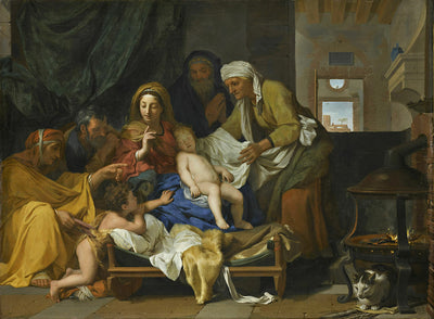 Le Sommeil de l'enfant Jésus - Charles Le Brun