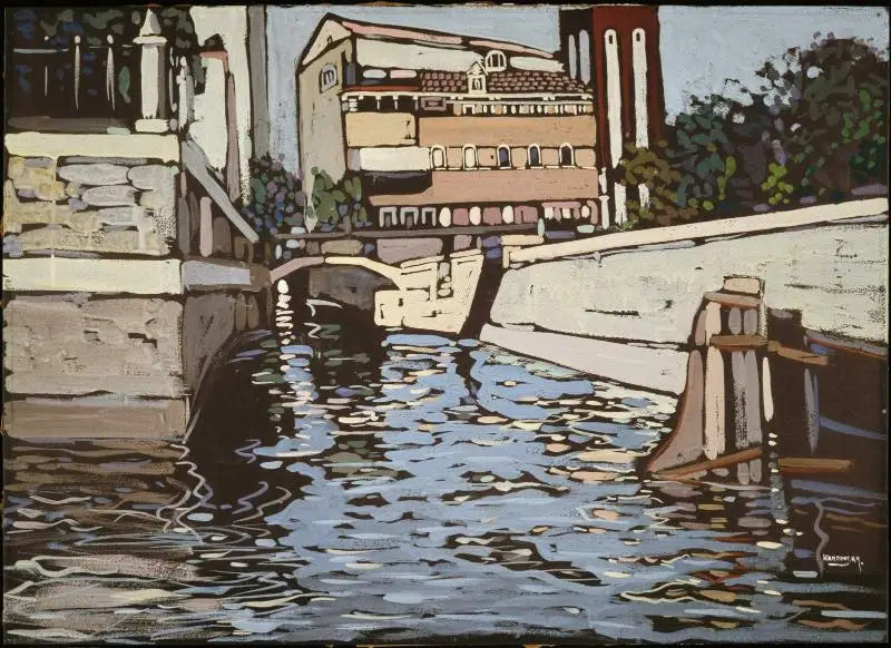 Venedik Anısı 3 (kanal) - Vassily Kandinsky